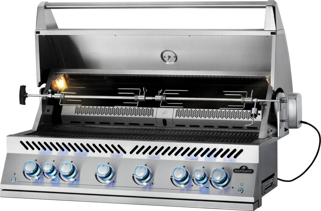 Built-In 700 Series 44" with Dual Infrared Rear Burners, Propane, Stainless Steel