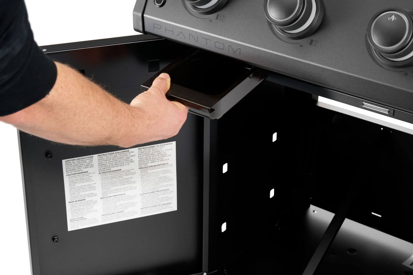 Rogue® PRO Phantom 30 Inch Griddle, Rust-Resistant Stainless Steel Cooktop, Natural Gas