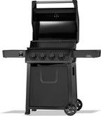 Rebel 4 Natural Gas Grill, Matte Black