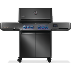 Phantom Prestige® 500 Connected, Propane Gas Grill with Infrared Side and Rear Burner, Matte Black