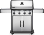 Rogue® XT 525 Natural Gas Grill with Bonus Smoker Box, Stainless Steel