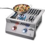 Built-In 700 Series 18" Dual Range Top Burner Propane, Stainless Steel