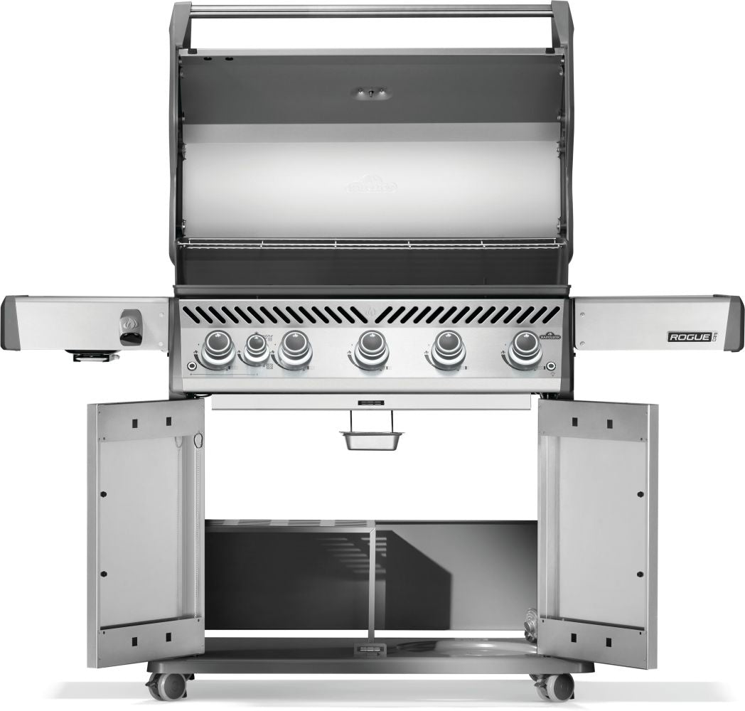 Rogue® PRO 625 Propane Gas Grill with Infrared Side Burner, Stainless Steel