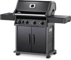 Rogue® XT 525 Propane Gas Grill with Infrared Side Burner, Black