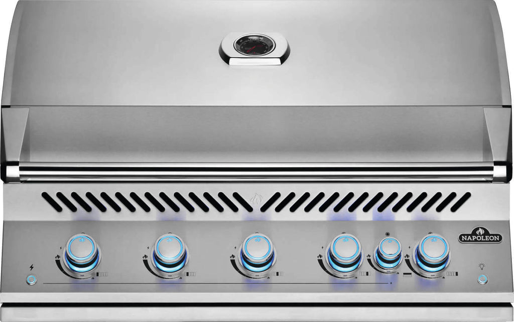 Built-In 700 Series 38" with Infrared Rear Burner Natural Gas, Stainless Steel