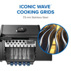 Phantom Rogue® PRO-S 425 Natural Gas Grill with Infrared Side and Rear Burners, Matte Black