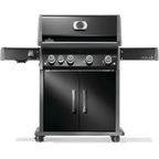 Rogue® PRO 525 Natural Gas Grill with Infrared Side Burner, Black