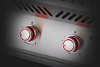 Built-In 700 Series 18" Dual Range Top Burner Propane, Stainless Steel