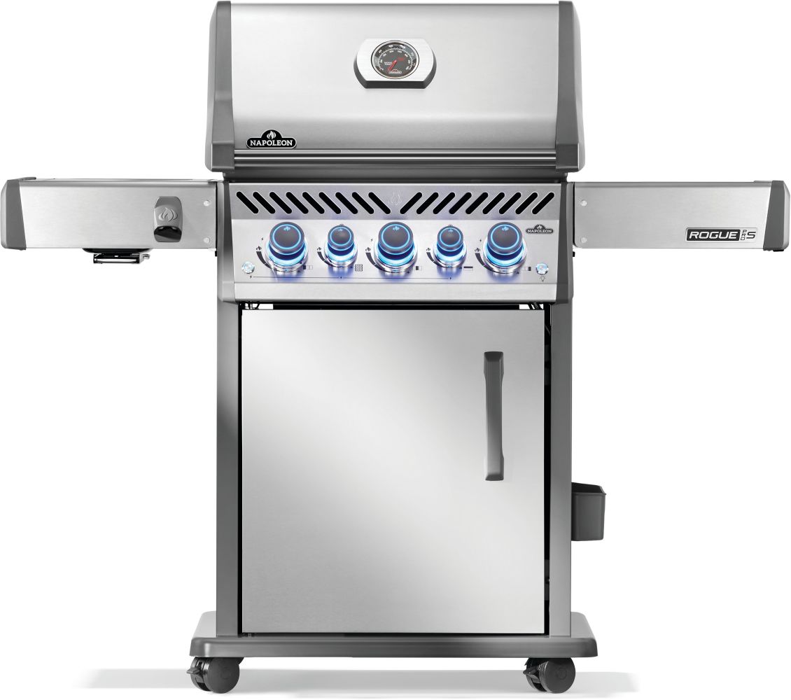Rogue® PRO-S 425 Propane Gas Grill with Infrared Side and Rear Burners, Stainless Steel