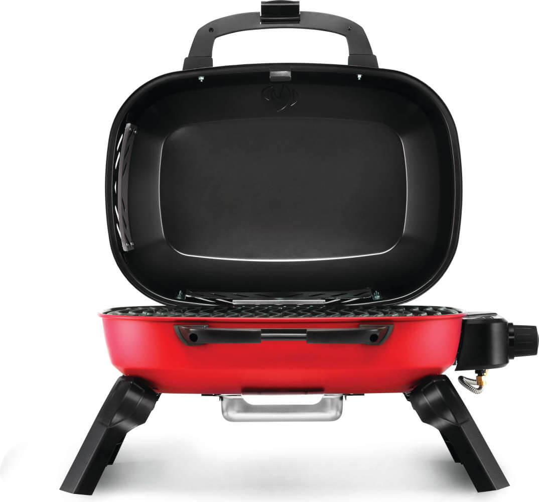 TravelQ™ 240 Portable Propane Gas Grill, Red
