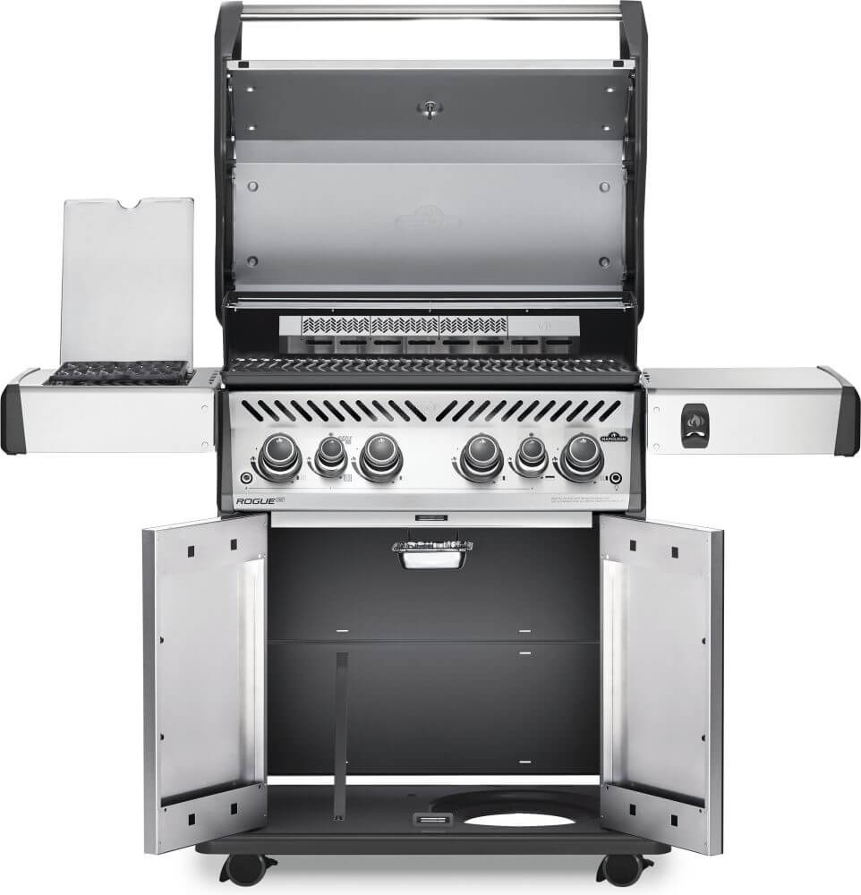 Rogue® SE 525 Propane Gas Grill with Infrared Rear and Side Burners, Stainless Steel
