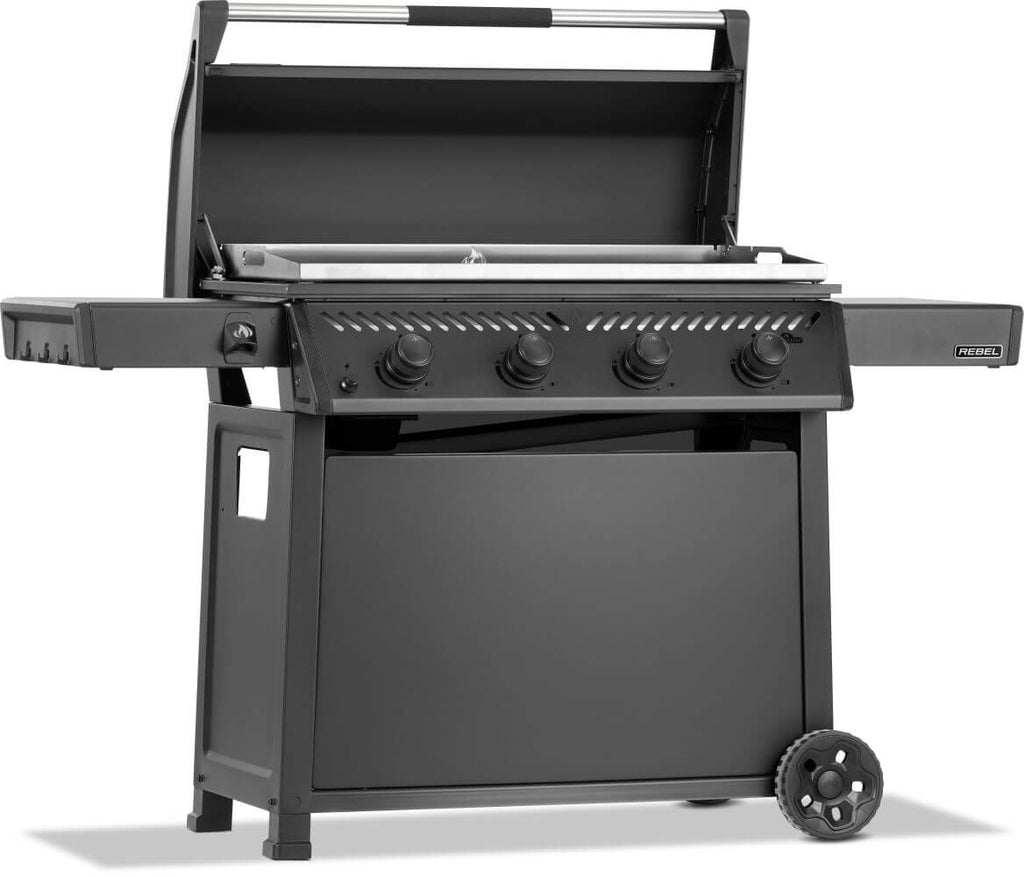 Plancha Rebel de 36 po, surface de cuisson en acier inoxydable résistante à la rouille, gaz naturel