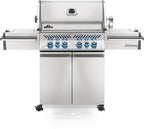 Prestige® PRO 500 Propane Gas Grill with Infrared Rear and Side Burners, Stainless Steel