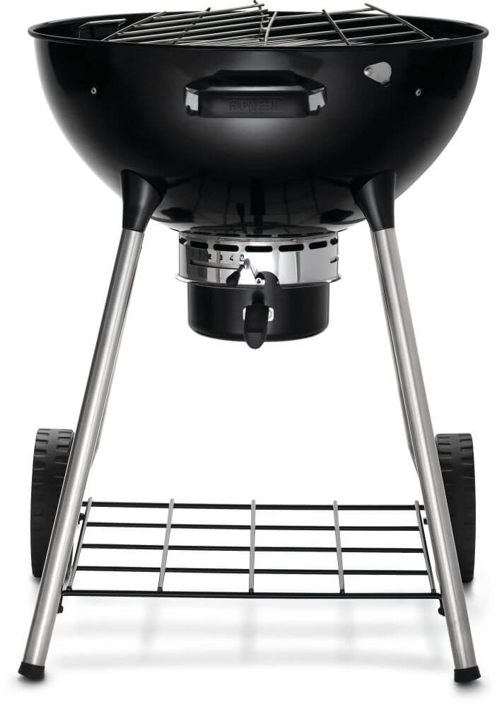 NK22 Charcoal Kettle Grill, Black