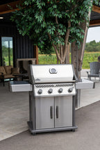 Rogue® XT 525 Natural Gas Grill with Bonus Smoker Box, Stainless Steel