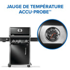 Rogue® PRO 425 Natural Gas Grill with Infrared Side Burner, Black