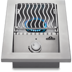 Built-in 500 Series Single Range Top Burner, Stainless Steel Cover