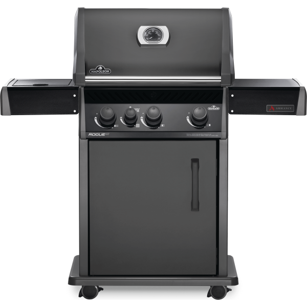 Rogue® XT 425 Ambiance, Natural Gas Grill with Infrared Side Burner, Grey