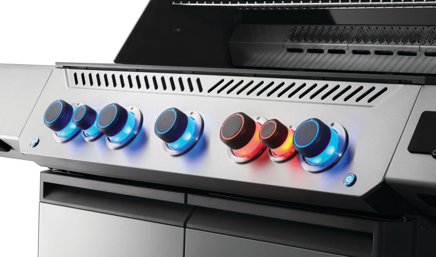 Prestige® 665 Connected, Natural Gas Grill with Infrared Side and Rear Burner, Stainless Steel