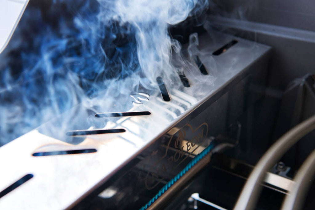 Rogue® XT 625 Natural Gas Grill with Infrared Side Burner and Bonus Smoker Box, Stainless Steel