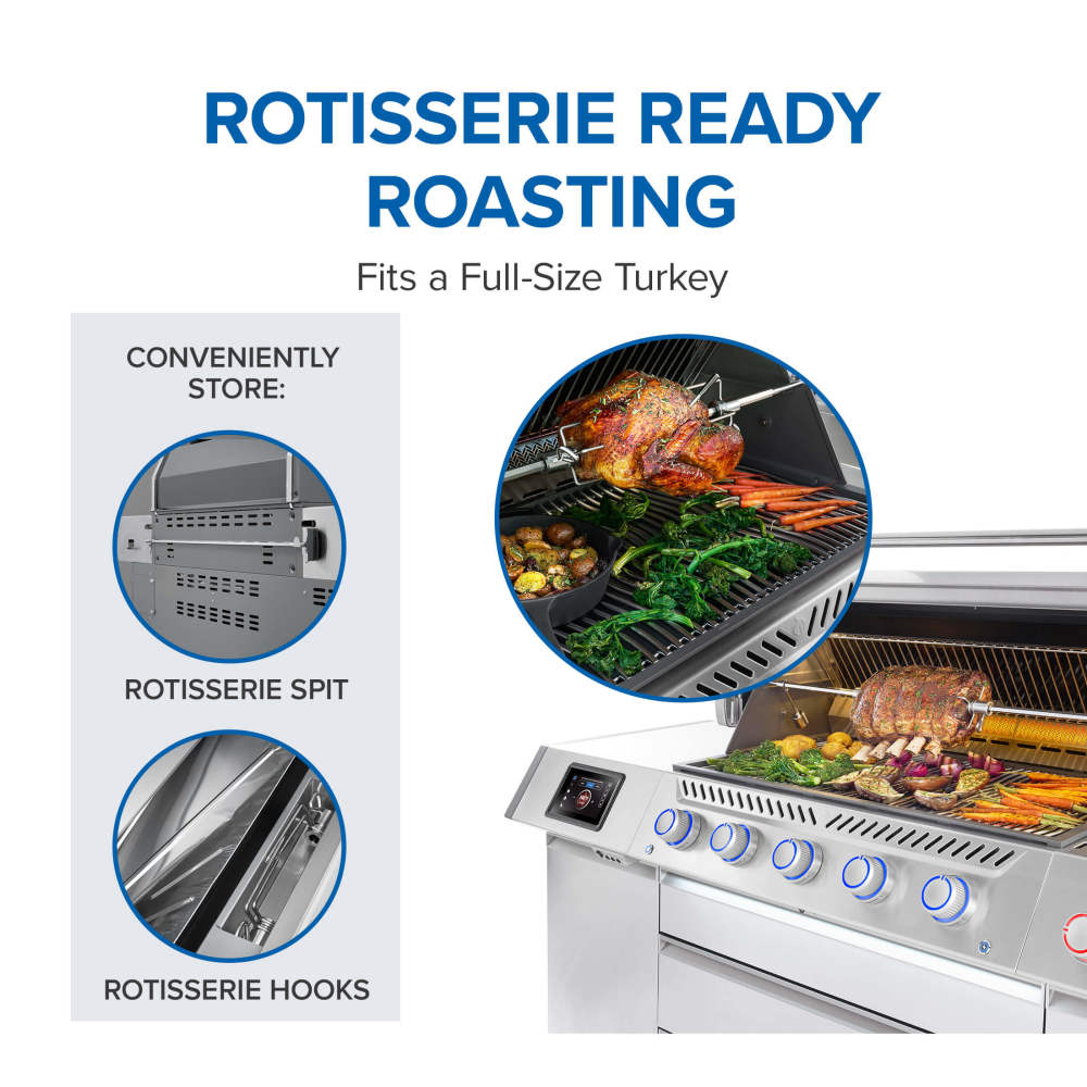 Prestige® PRO 665 Elite Natural Gas Grill with Smart Technology & Electric Smoker Box