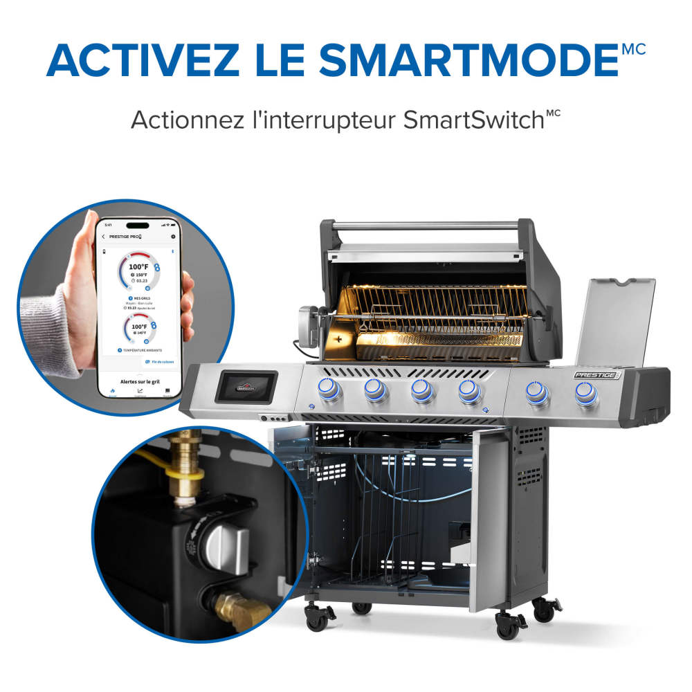 Prestige® PRO 500 Propane Gas Grill with Smart Technology