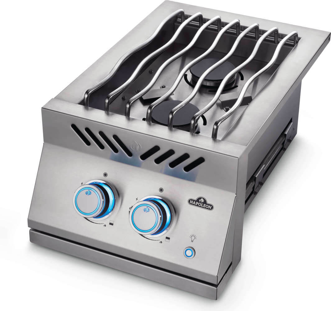 Built-in 700 Series 12" Inline Dual Range Burner Propane, Stainless Steel