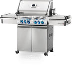 Prestige® PRO 500 Propane Gas Grill with Infrared Rear and Side Burners, Stainless Steel