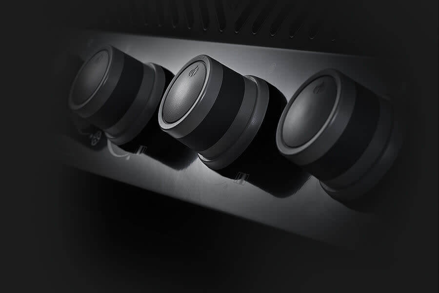 Rogue® XT 525 Propane Gas Grill with Infrared Side Burner, Black