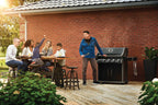 Rogue® XT 625 Natural Gas Grill with Infrared Side Burner, Black