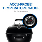 NK22 Charcoal Kettle Grill, Black