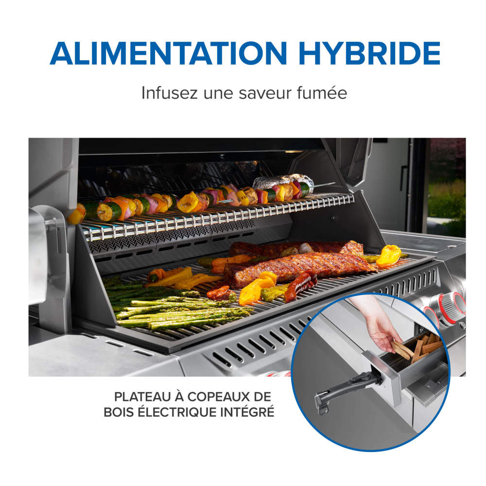 Prestige® PRO 665 Elite Natural Gas Grill with Smart Technology & Electric Smoker Box