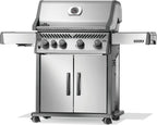 Rogue® 525 Natural Gas Grill with Range Side Burner, Stainless Steel