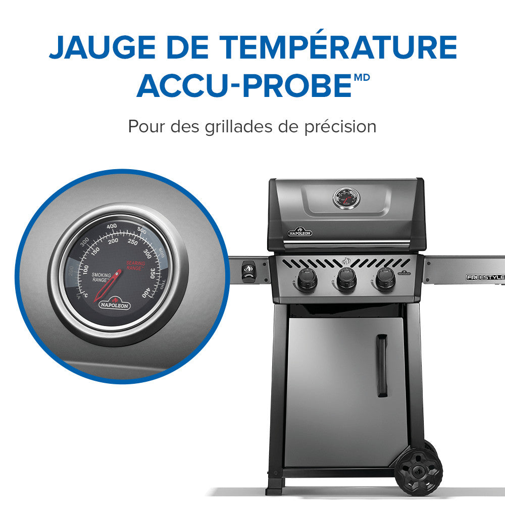 Freestyle™ 365 Propane Gas Grill, Graphite Grey