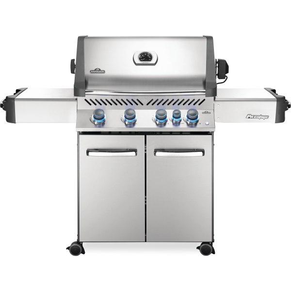 Prestige® 500 Natural Gas Grill with Infrared Rear Burner, Stainless Steel