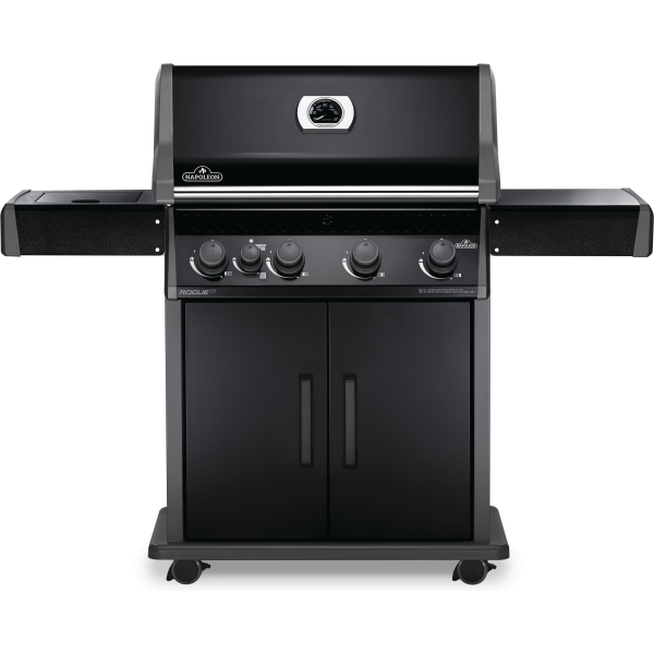 Rogue® XT 525 Natural Gas Grill with Infrared Side Burner, Black