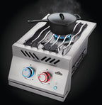 Built-in 700 Series 12" Inline Dual Range Burner Propane, Stainless Steel