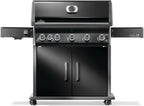 Rogue® PRO 625 Propane Gas Grill with Infrared Side Burner, Black