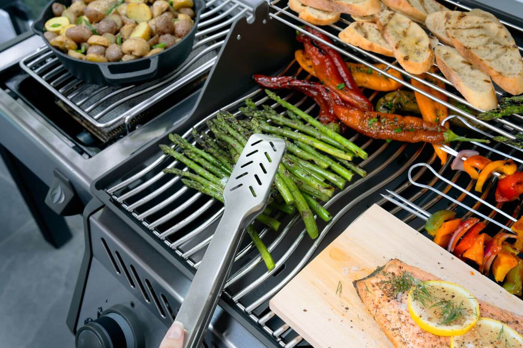 Rogue® PRO 525 Propane Gas Grill with Infrared Side Burner, Stainless Steel