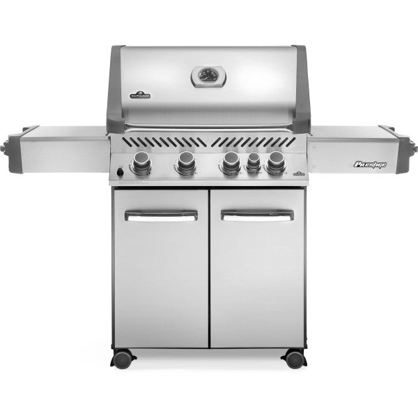 Prestige® 500 Propane Gas Grill with Infrared Rear Burner, Stainless Steel