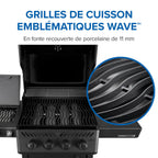 Freestyle™ PRO 425 Propane Gas Grill with Infrared Side Burner, Matte Black